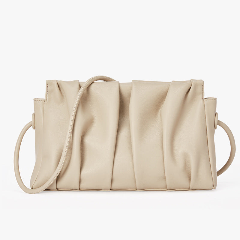 Leather Cloud Square Bag