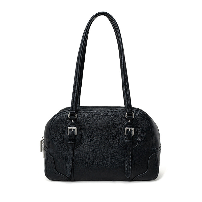Cowhide Leather Commuter Crossbody