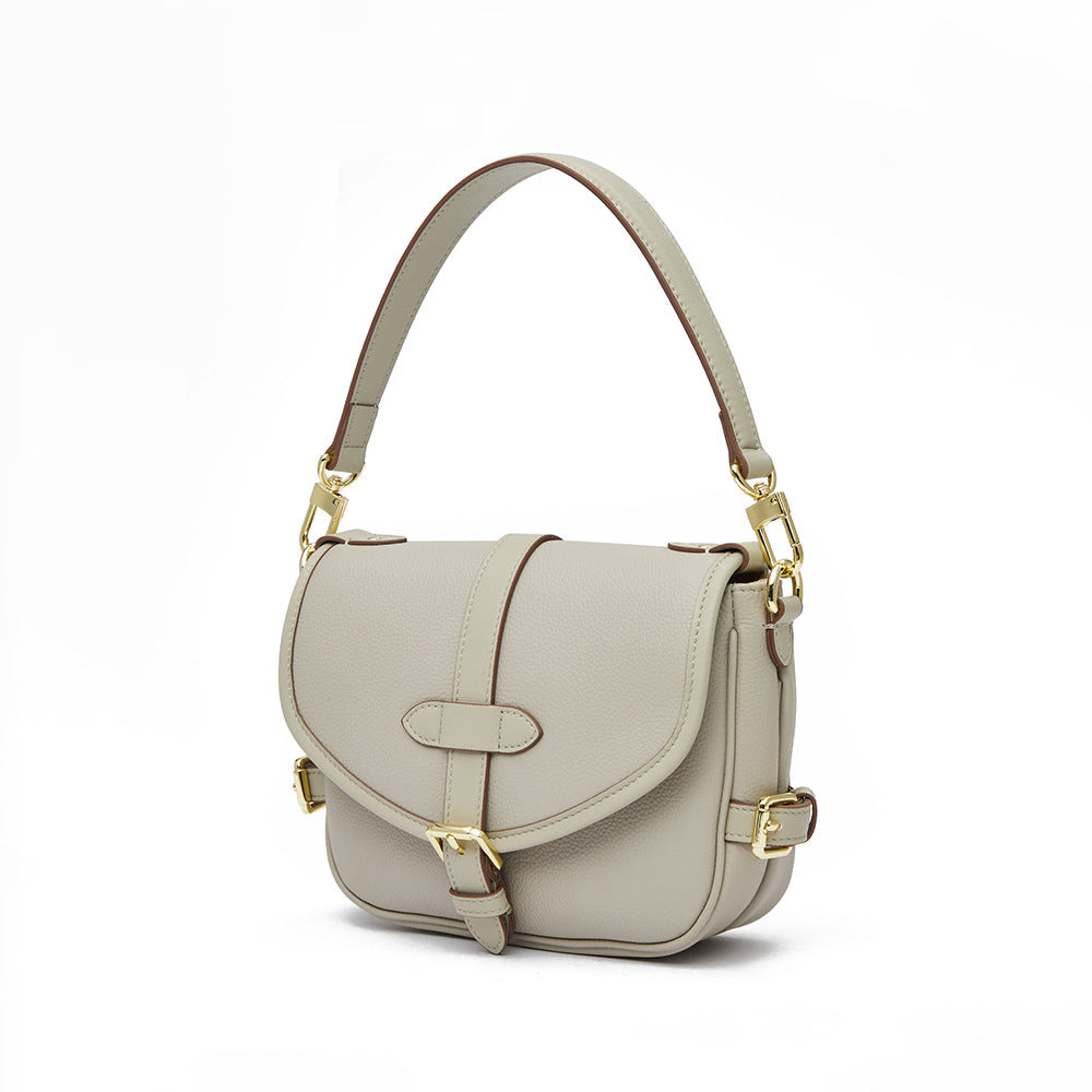 Leather Saddle Bag