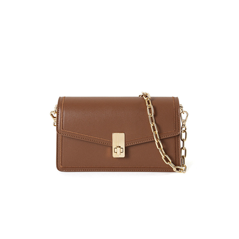 Leather Mini Square Bag