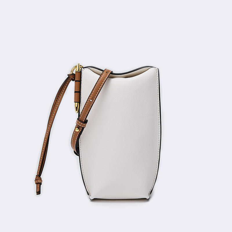 Mini Vintage Leather Phone Crossbody