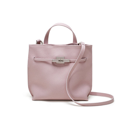 Classic Leather Top-Handle Bag