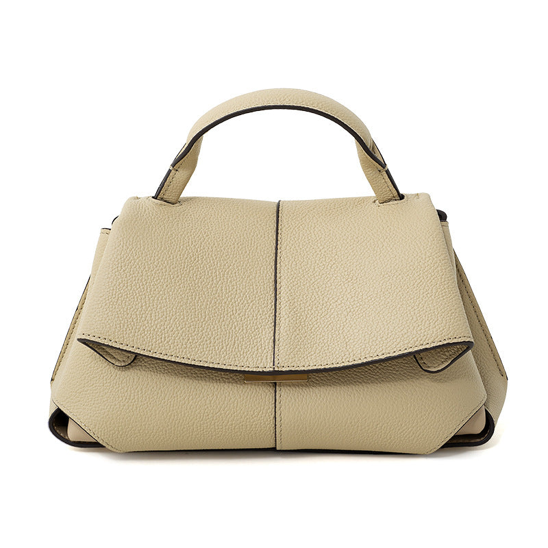 Minimal Top-Handle Crossbody Bag