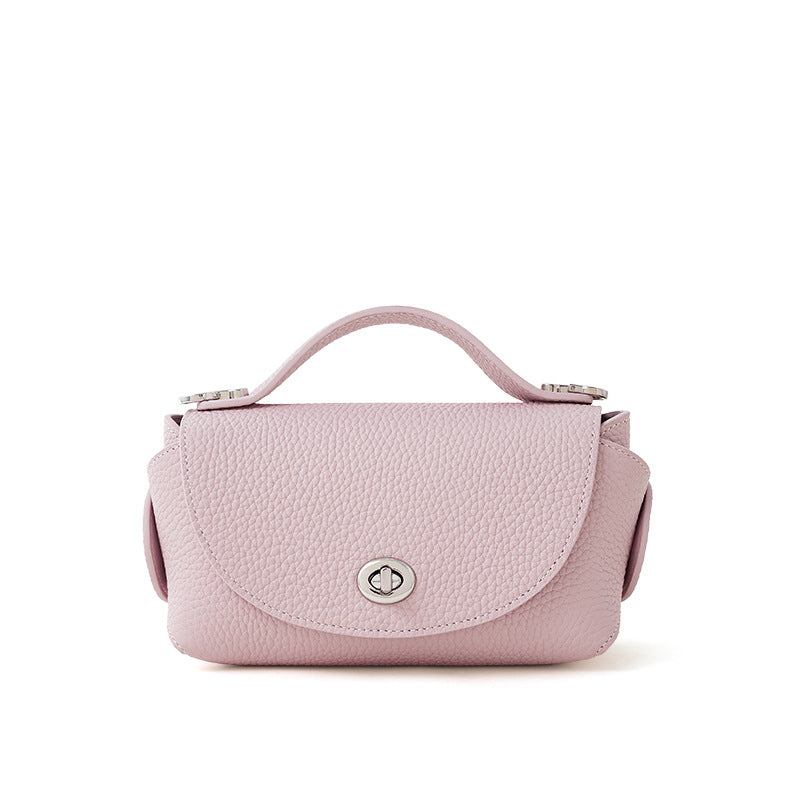 Leather Box Crossbody Bag