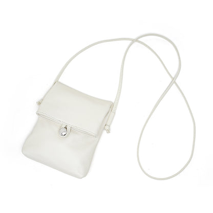 Mini Vertical Leather Phone Bag