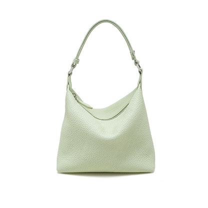 Leather Underarm Handbag