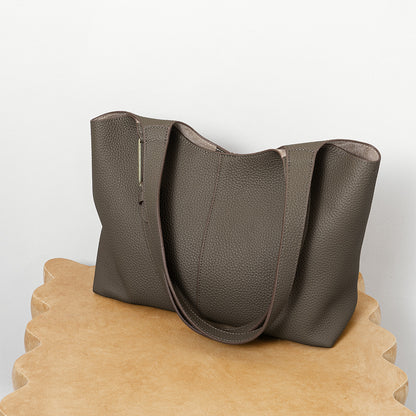 Large Cowhide Underarm Tote