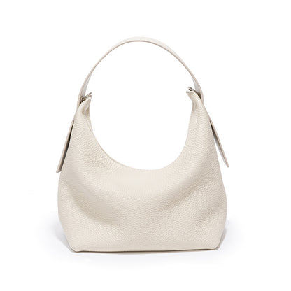 Cowhide Leather Crossbody Handbag