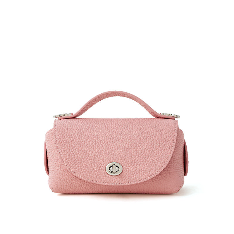 Leather Box Crossbody Bag