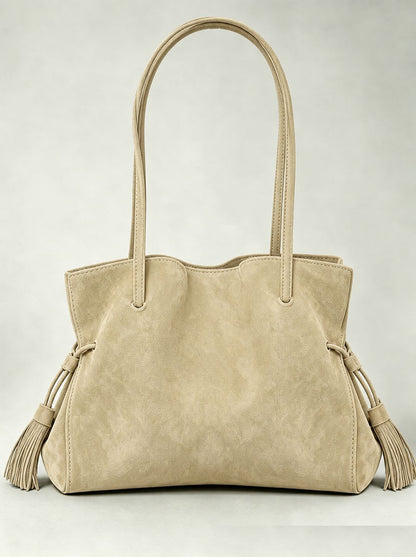 Retro Large Shoulder Tote