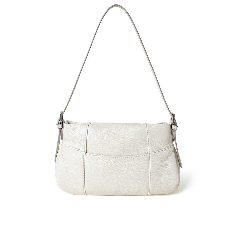 Cowhide Leather Handbag Crossbody