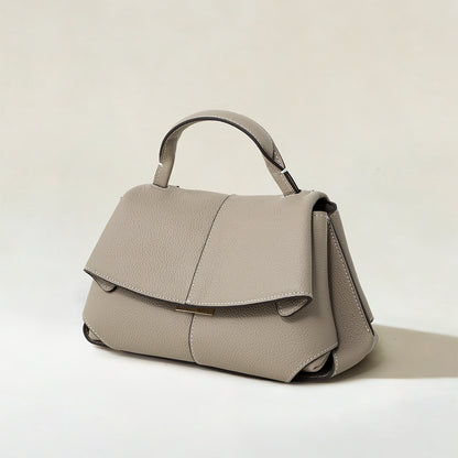 Minimal Top-Handle Crossbody Bag