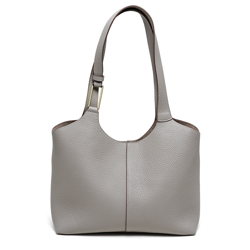 Large Cowhide Underarm Tote
