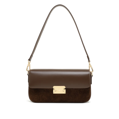 Leather Baguette Phone Bag