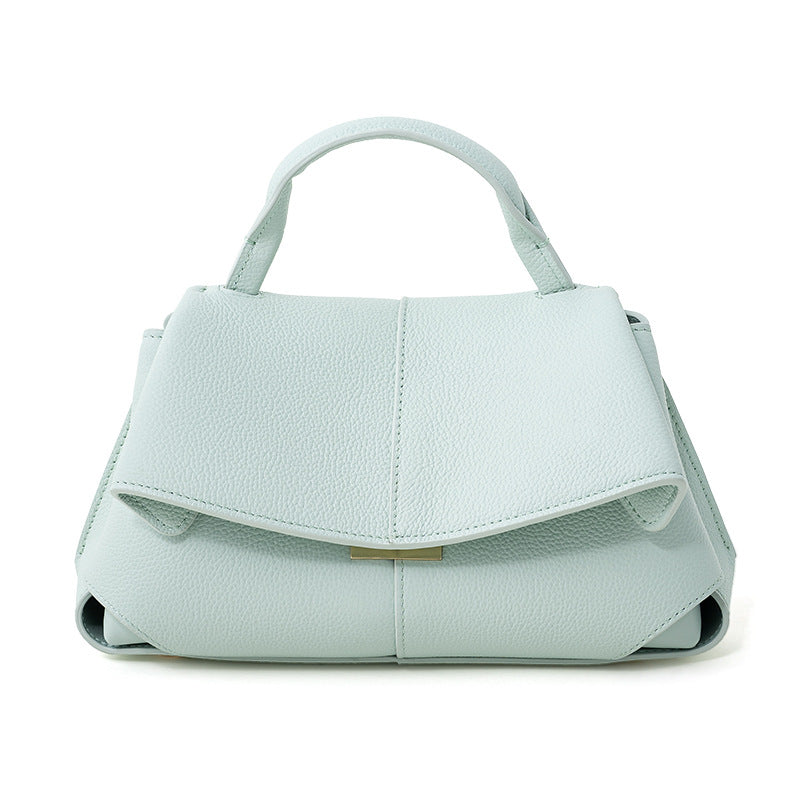 Minimal Top-Handle Crossbody Bag