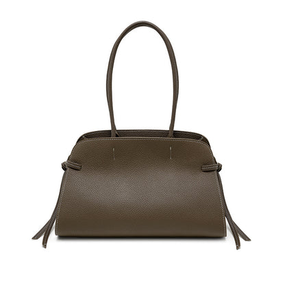 Large Leather Tote Handbag
