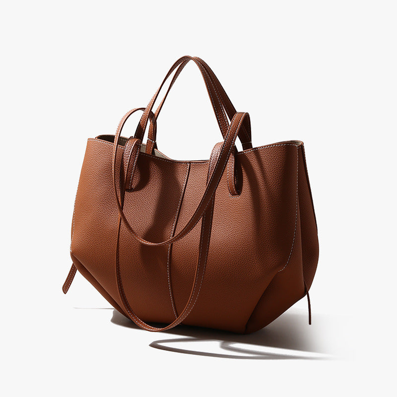 Soft Leather Large Tote