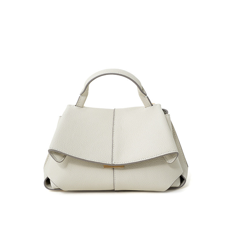 Minimal Top-Handle Crossbody Bag