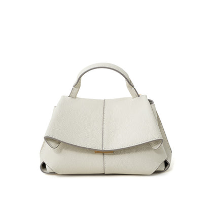 Minimal Top-Handle Crossbody Bag