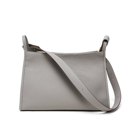 Large Pebbled Leather Handbag