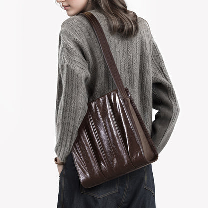 Waxed Leather Tote