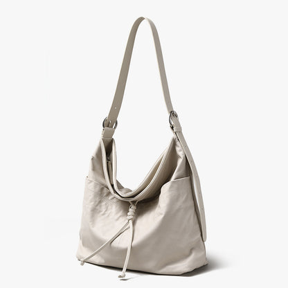 Cowhide Leather Shoulder Tote