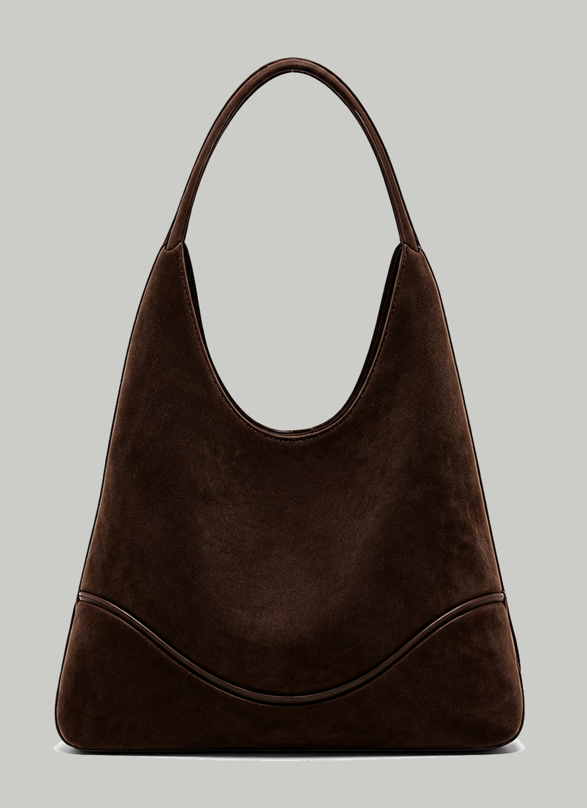 Nubuck Underarm Handbag
