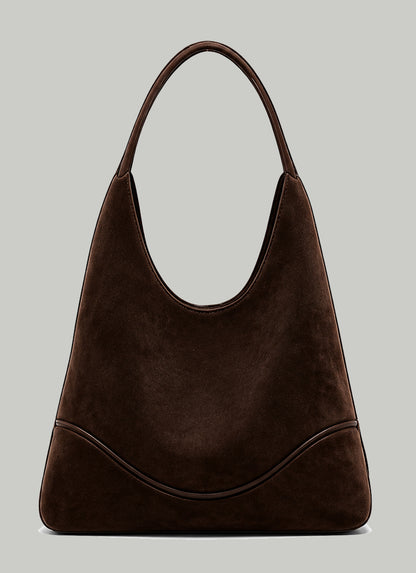 Nubuck Underarm Handbag