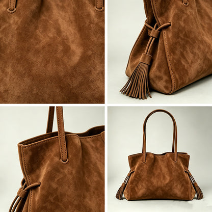Retro Large Shoulder Tote