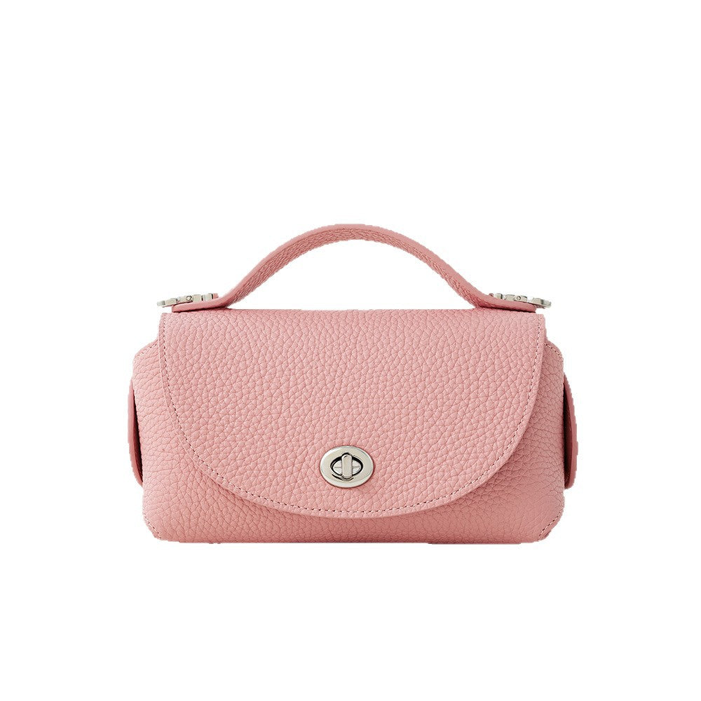 Leather Box Crossbody Bag