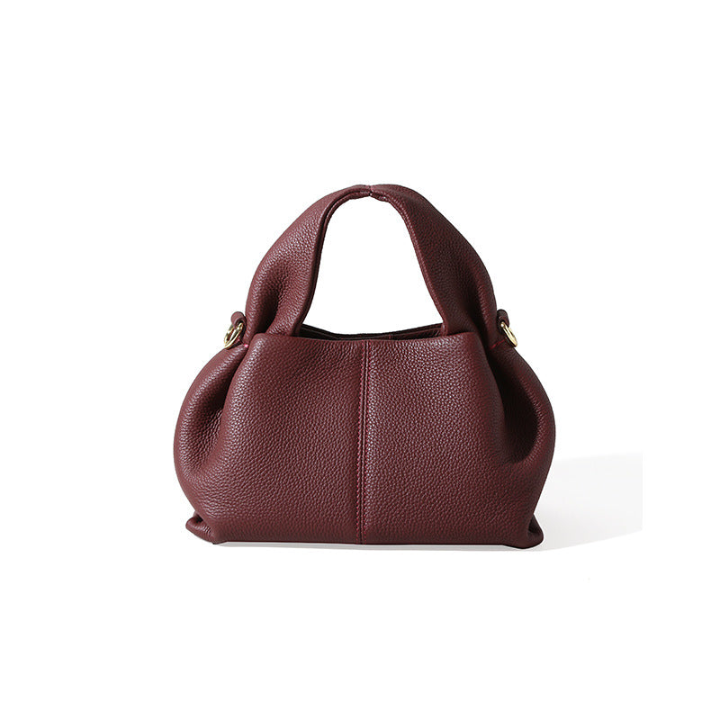 Small Leather Tote Crossbody