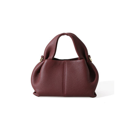 Small Leather Tote Crossbody
