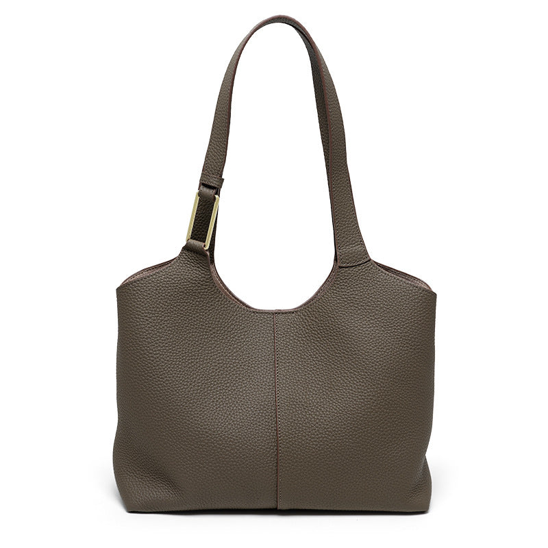 Large Cowhide Underarm Tote