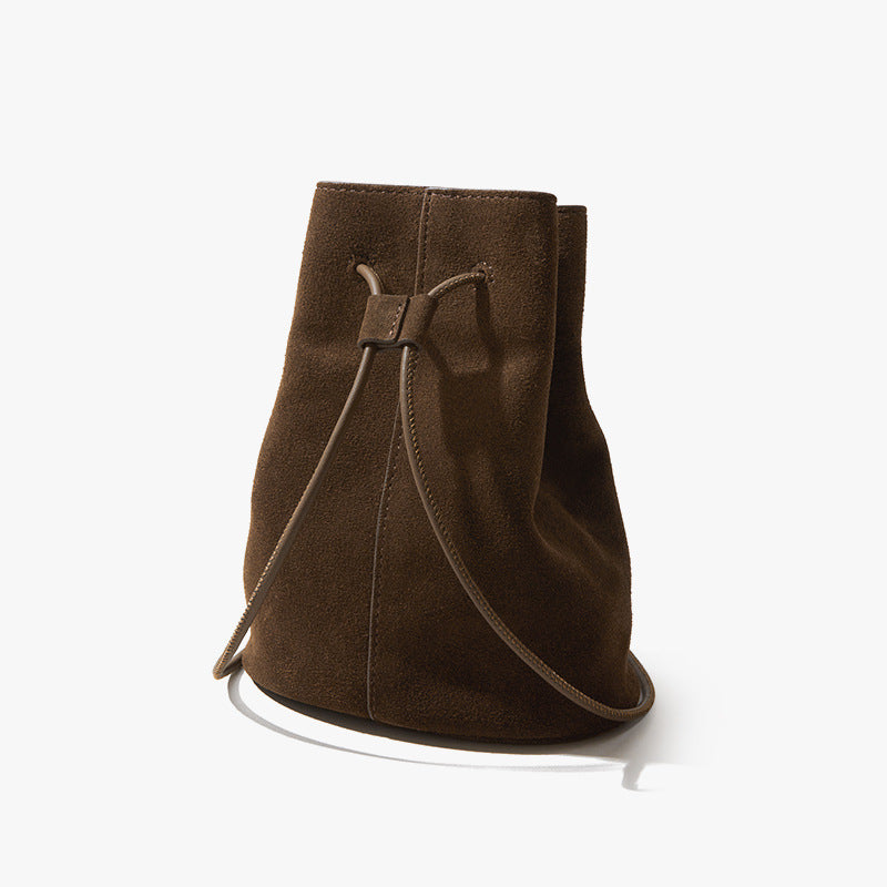 Mini Nubuck Bucket Bag
