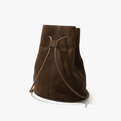 Mini Nubuck Bucket Bag