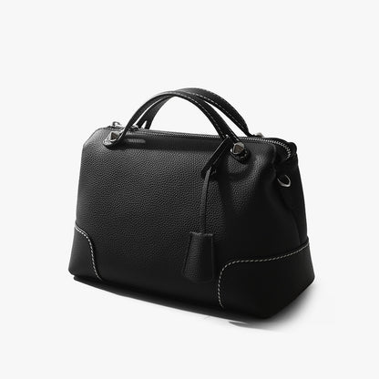 Leather Pillow Crossbody Bag