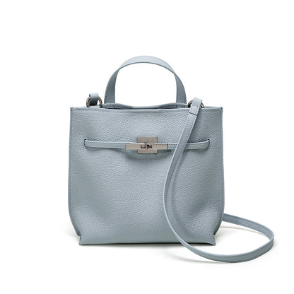 Classic Leather Top-Handle Bag