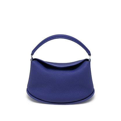 Leather Underarm Tote with Strap