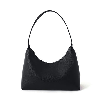 Leather Underarm Crossbody Bag