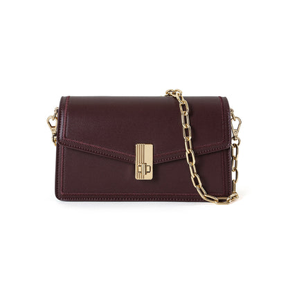 Leather Mini Square Bag