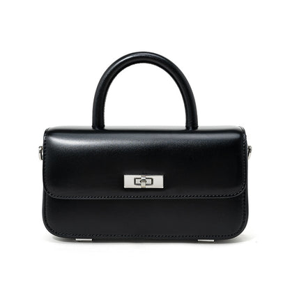 Small Square Leather Handbag