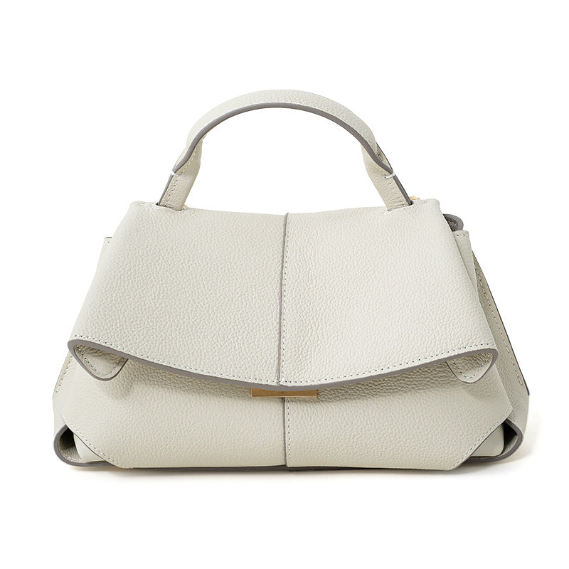 Minimal Top-Handle Crossbody Bag