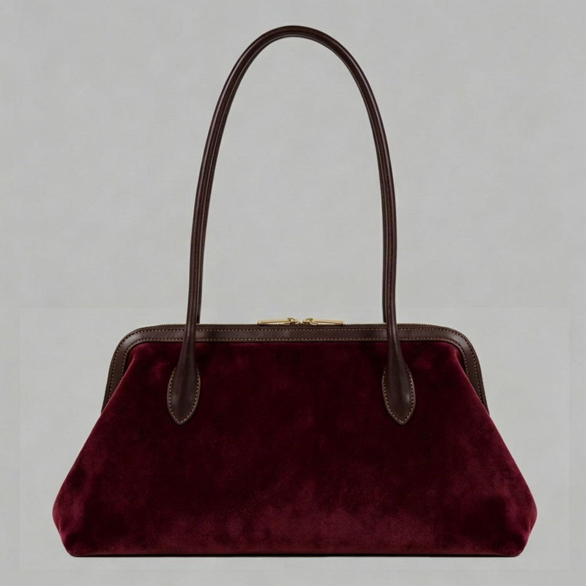 Vintage Nubuck Underarm Bag