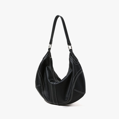 Cowhide Leather Dumpling Crossbody