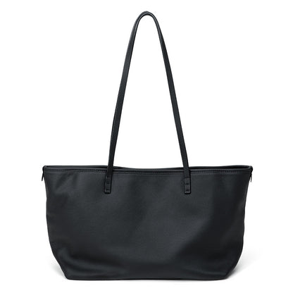 Large Leather Underarm Tote