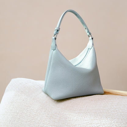 Leather Underarm Handbag