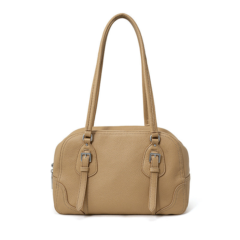 Cowhide Leather Commuter Crossbody
