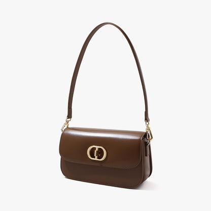 Leather Envelope Crossbody Bag