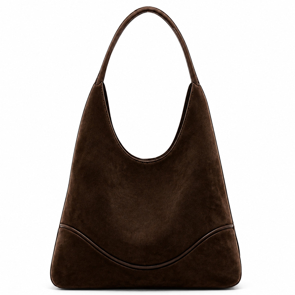 Nubuck Underarm Handbag