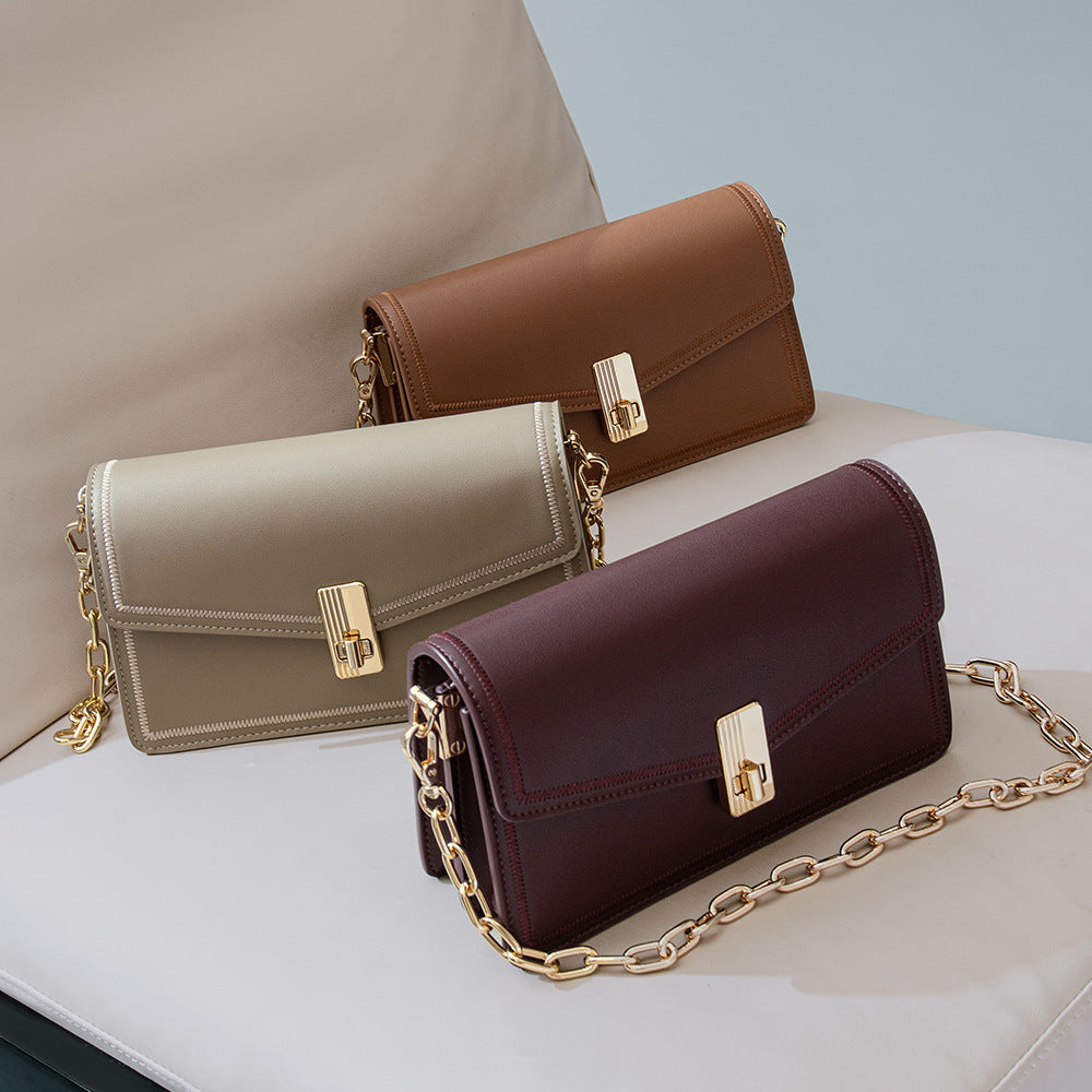 Leather Mini Square Bag